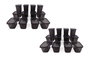 Hermia Set de 24 Cajas de Almacenaje Antracita